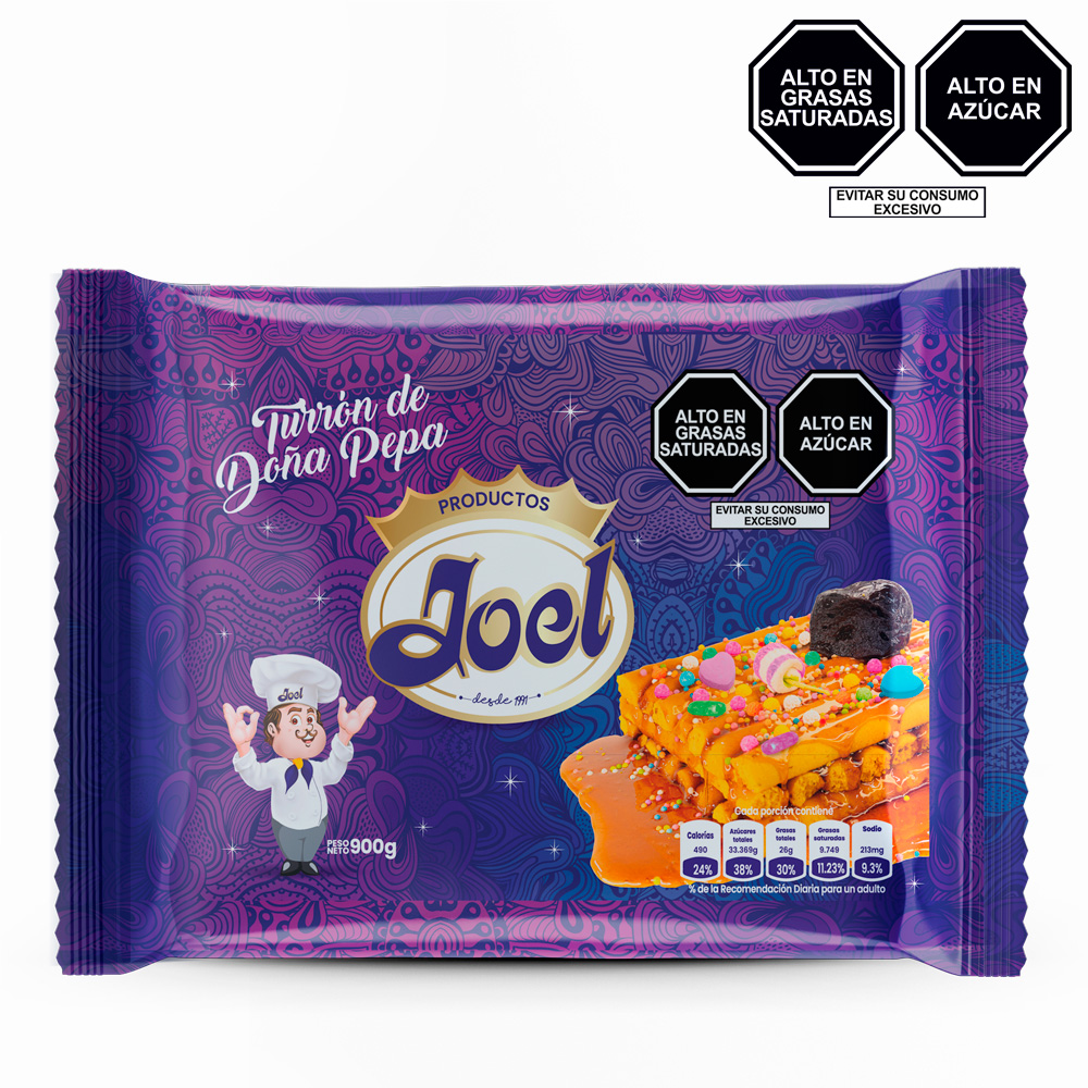 Turrón JOEL flowpack 