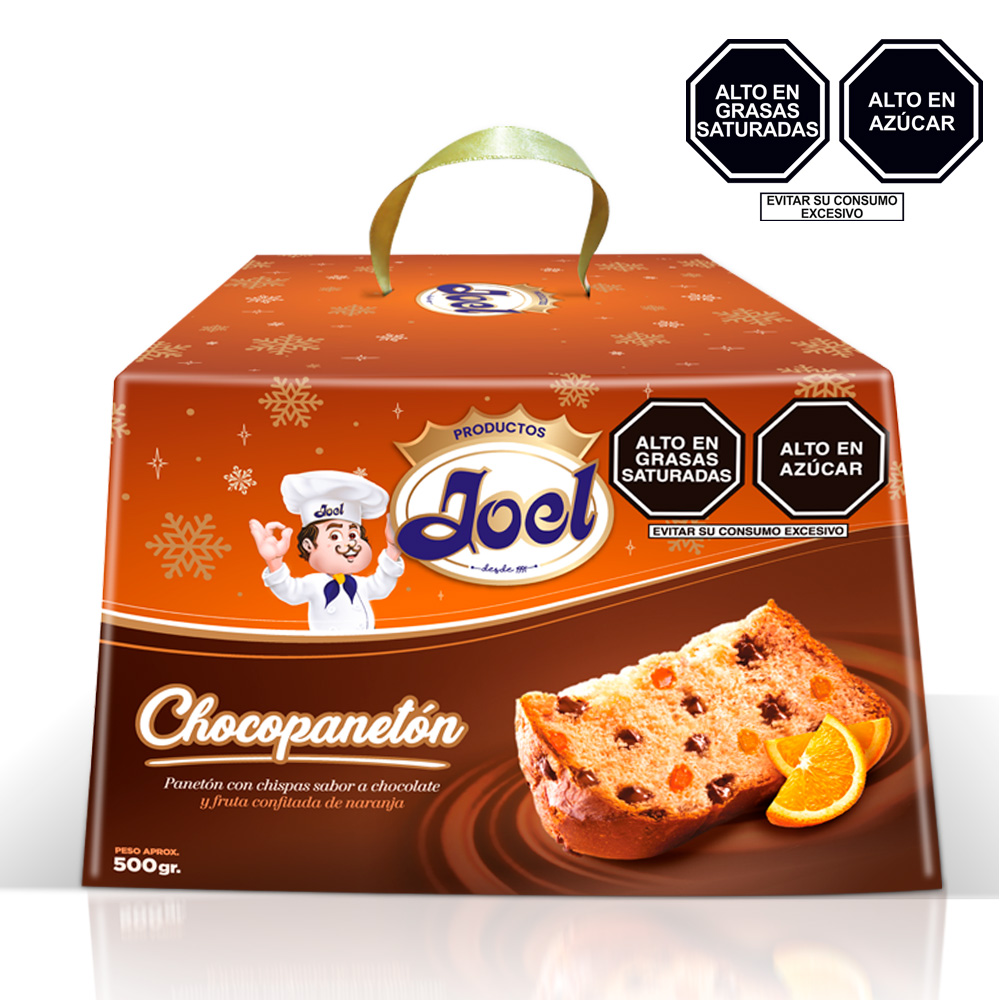CHOCOPANETÓN JOEL CON NARANJA CONFITADA